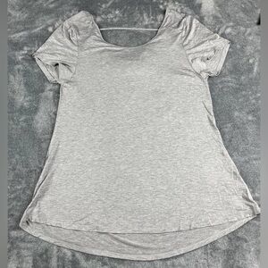 Red by BKE (Buckle) gray knit blouse size L